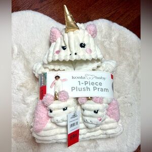 Koala Baby 1-piece Plush Pram. 6/8 months